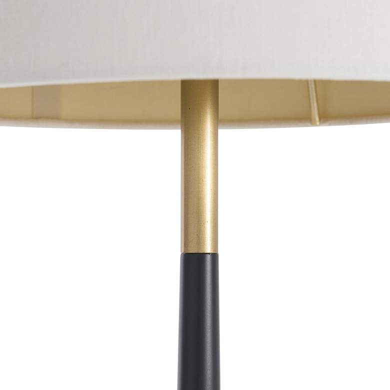 Image 5 Arteriors Home Dunn 86" High Bronze Steel Floor Lamp more views