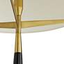 4_Arteriors Home Elden 68 1/2" Black and Antique Brass Cone Floor Lamp more views