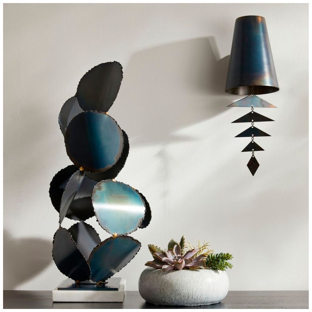 Arteriors Home Ellie 17 1/2" High Burnt Bronze Wall Sconce