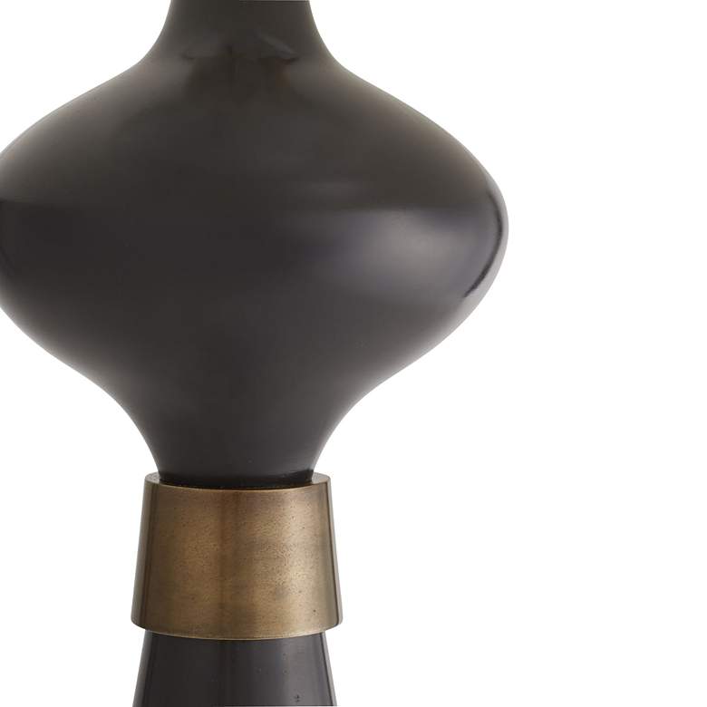 Image 4 Arteriors Home Evette 30" Bronze and Brass Metal Table Lamp more views
