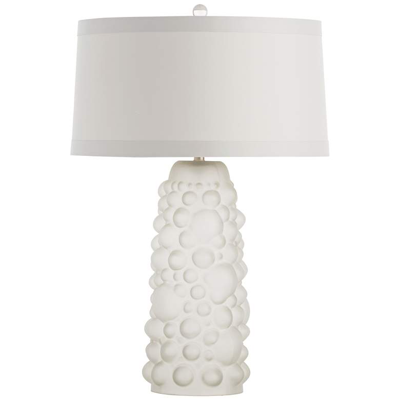 Image 1 Arteriors Home Ezra Frosted Hand-Blown Bubble Table Lamp