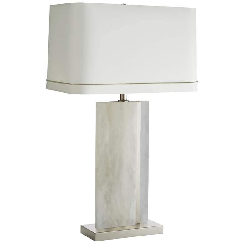 Image 1 Arteriors Home Farrell White Marble Table Lamp