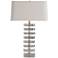 Arteriors Home Ferris Smoke and Champagne Crystal Table Lamp