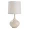 Arteriors Home Feye Stained Ivory Crackle Table Lamp