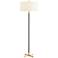 Arteriors Home Frankfurt Bronze and Solid Brass Floor Lamp