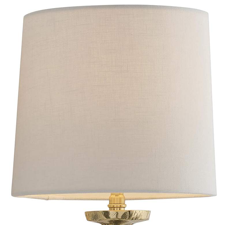 Image 3 Arteriors Home Franz 21" High Matte Brass Wall Sconce more views
