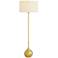 Arteriors Home Frida Hammered Polished Brass Floor Lamp