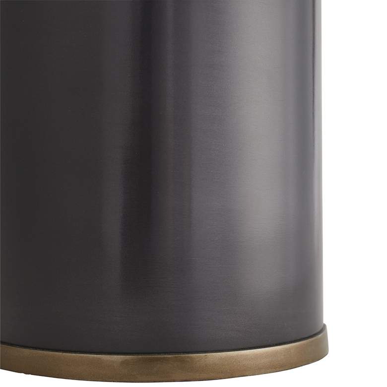 Image 3 Arteriors Home Fulton 29" Bronze and Brass Column Table Lamp more views