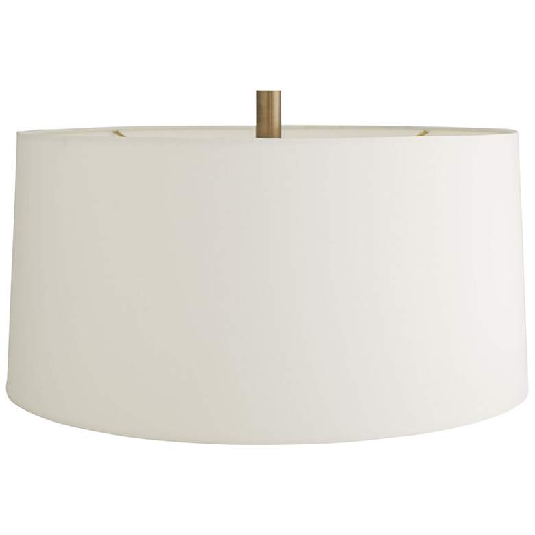 Image 5 Arteriors Home Fulton 29" Bronze and Brass Column Table Lamp more views