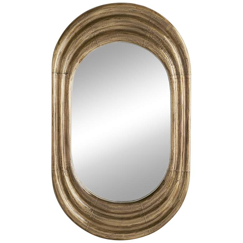 Image 1 Arteriors Home Georgina Dark Antique 28 inch x 48 inch Wall Mirror