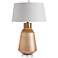 Arteriors Home Goldie Etched Gold Lacquer Table Lamp