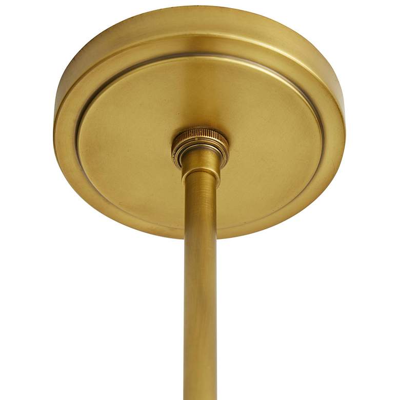 Image 6 Arteriors Home Haskell 43" Wide Antique Brass Chandelier more views