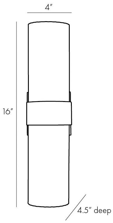 Arteriors Home Hazel 16" High Natural Iron Wall Sconce
