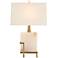 Arteriors Home Herst Snow Marble Table Lamp