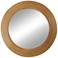 Arteriors Home Hilldale Natural 30" Round Wall Mirror