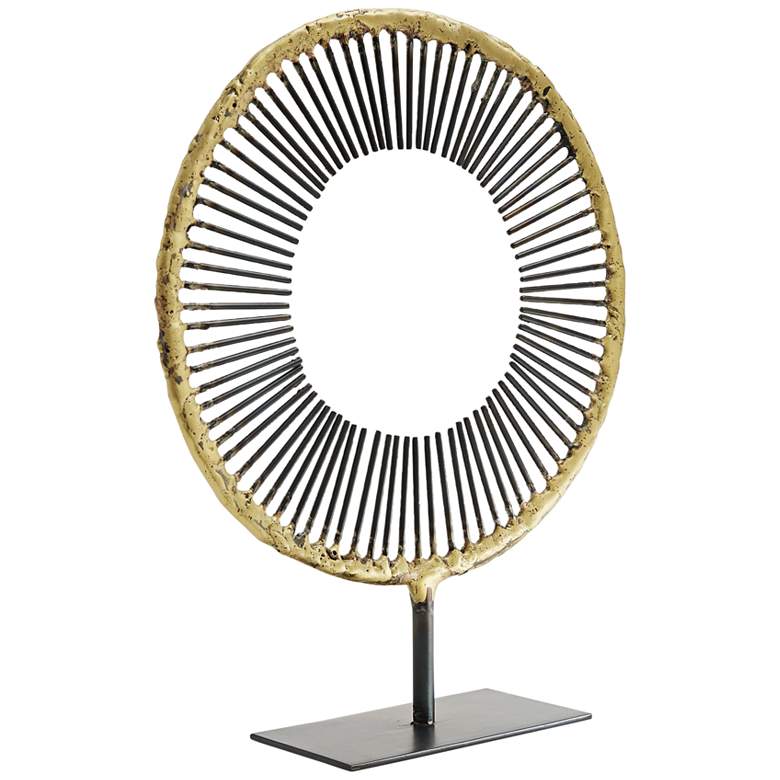 Image 1 Arteriors Home Hollie 13" High Natural Iron Sculpture