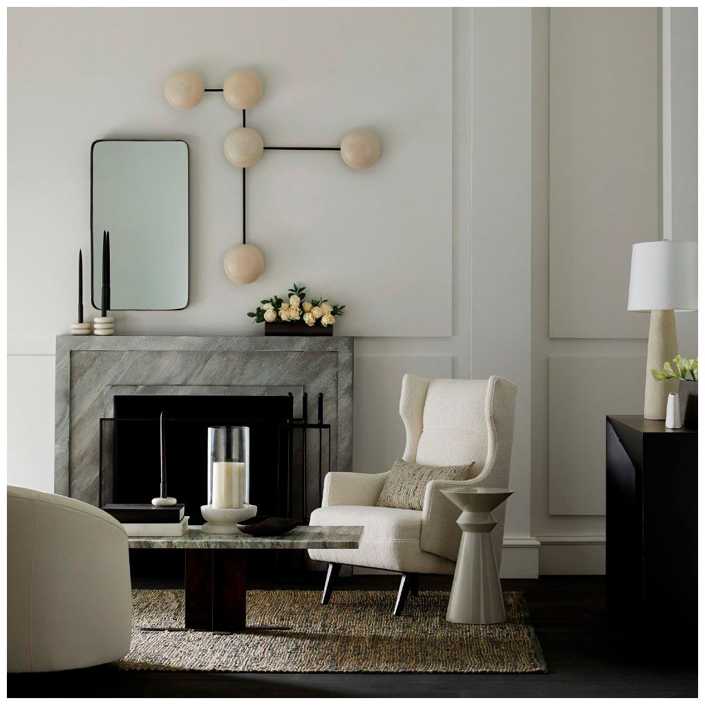 Image 7 Arteriors Home Hubert Natural Iron 20" x 35" Wall Mirror more views