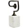 Arteriors Home Inglewood 12" High Blackened Iron Sculpture