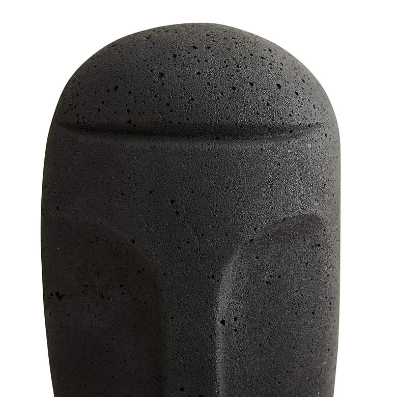 Image 2 Arteriors Home Isa 17" High Black and White Sculpture more views