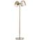 Arteriors Home Jacoby 2-Light Polished Nickel Floor Lamp