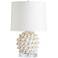 Arteriors Home Jamienne Looped Porcelain Accent Table Lamp
