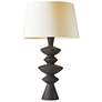 Arteriors Home Jillian Charcoal Lava Stone Table Lamp