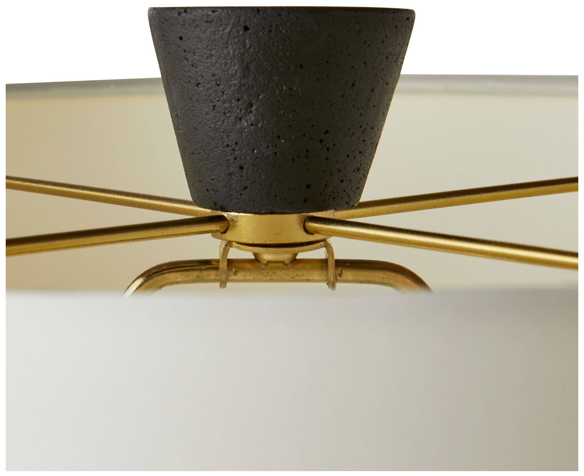 Image 6 Arteriors Home Jillian Charcoal Lava Stone Table Lamp more views