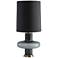 Arteriors Home Kacee Frosted Smoke Glass Table Lamp