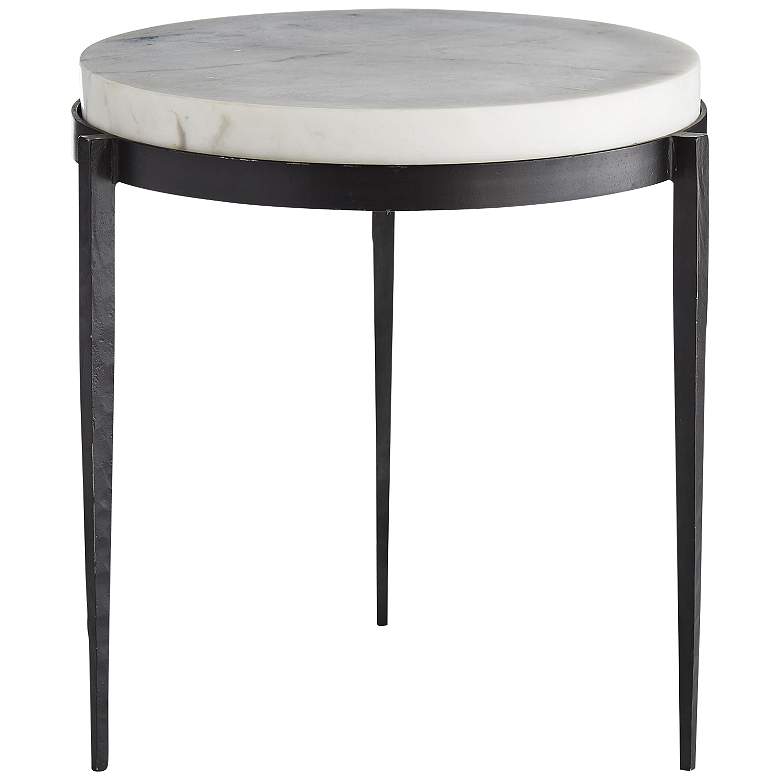 Image 1 Arteriors Home Kelsie 16 inch Wide Black and White Accent Table