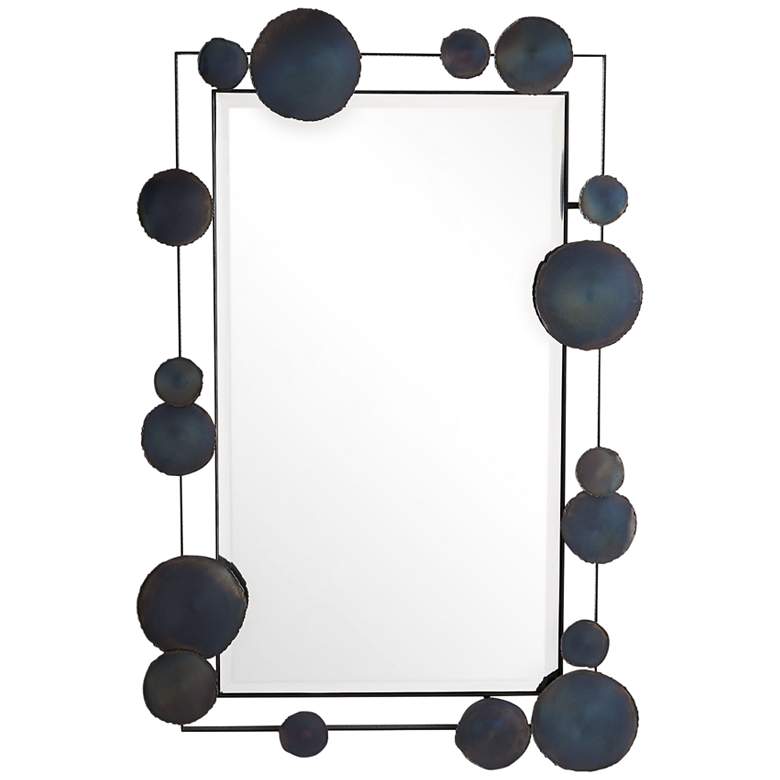 Image 1 Arteriors Home Kensey Burnt Iron 35 inch x 52 inch Wall Mirror