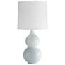 Arteriors Home Lacey Ice Blue Glaze Ceramic Table Lamp