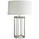 Arteriors Home Lars Vintage Silver Table Lamp