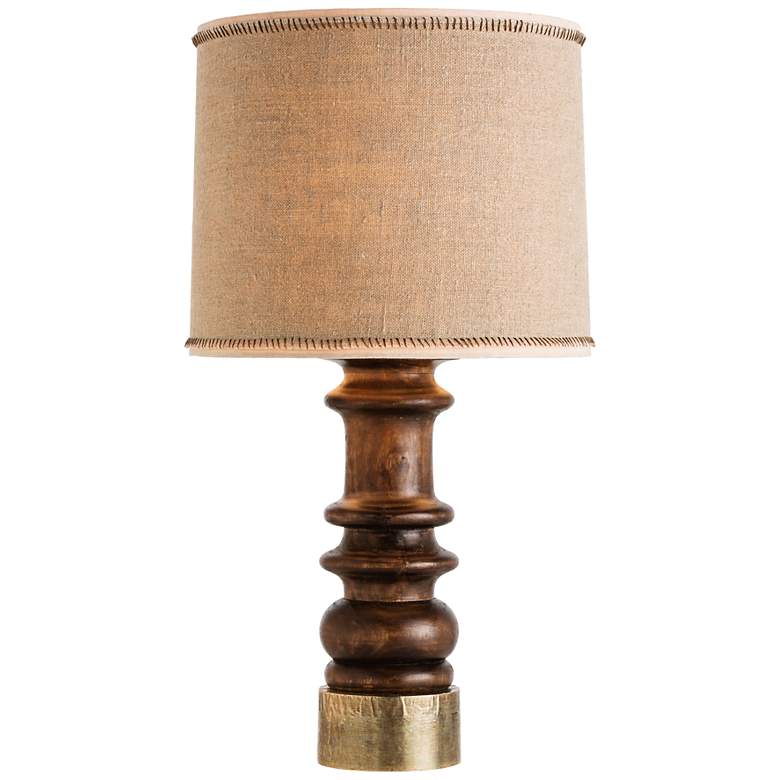 Image 1 Arteriors Home Lassie Solid Wood Table Lamp