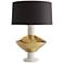 Arteriors Home Lincoln White and Gold Ceramic Table Lamp
