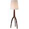 Arteriors Home Linden 71" Modern Tripod Wood Floor Lamp
