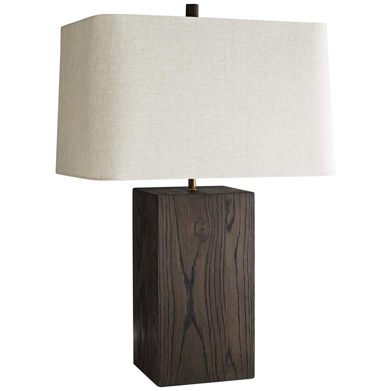 Image 1 Arteriors Home Lloyd Umber Wood Table Lamp