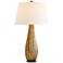Arteriors Home Loretta Solid Wood Teardrop Table Lamp
