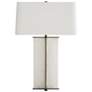 Arteriors Home Lyon 30" Bronze and White Alabaster Modern Table Lamp