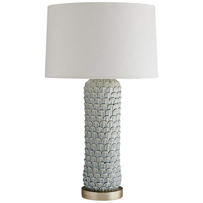 Image 1 Arteriors Home Macaw Celadon Crackle Porcelain Table Lamp