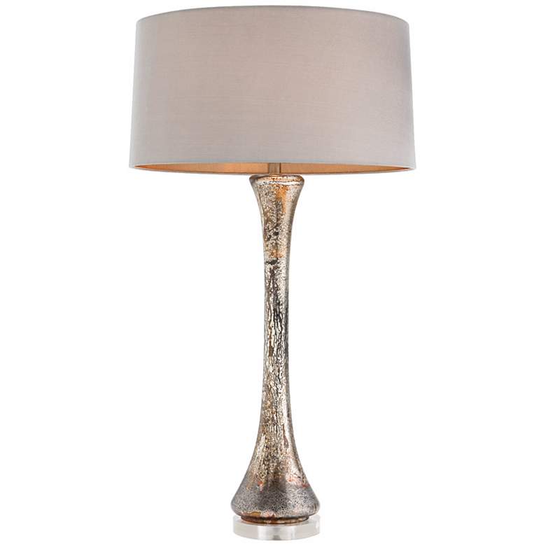 Image 1 Arteriors Home Macy 33 inch Tall Glass Table Lamp