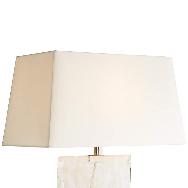 Image 3 Arteriors Home Maddox 30 inch Modern Opal Swirl Glass Table Lamp more views