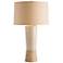 Arteriors Home Magoo Ivory Crackle Table Lamp