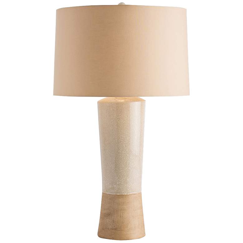 Image 1 Arteriors Home Magoo Ivory Crackle Table Lamp