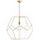 Arteriors Home Mara 23 1/2" Wide Polished Brass Pendant