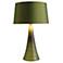 Arteriors Home Moss Green Etched Glass Table Lamp