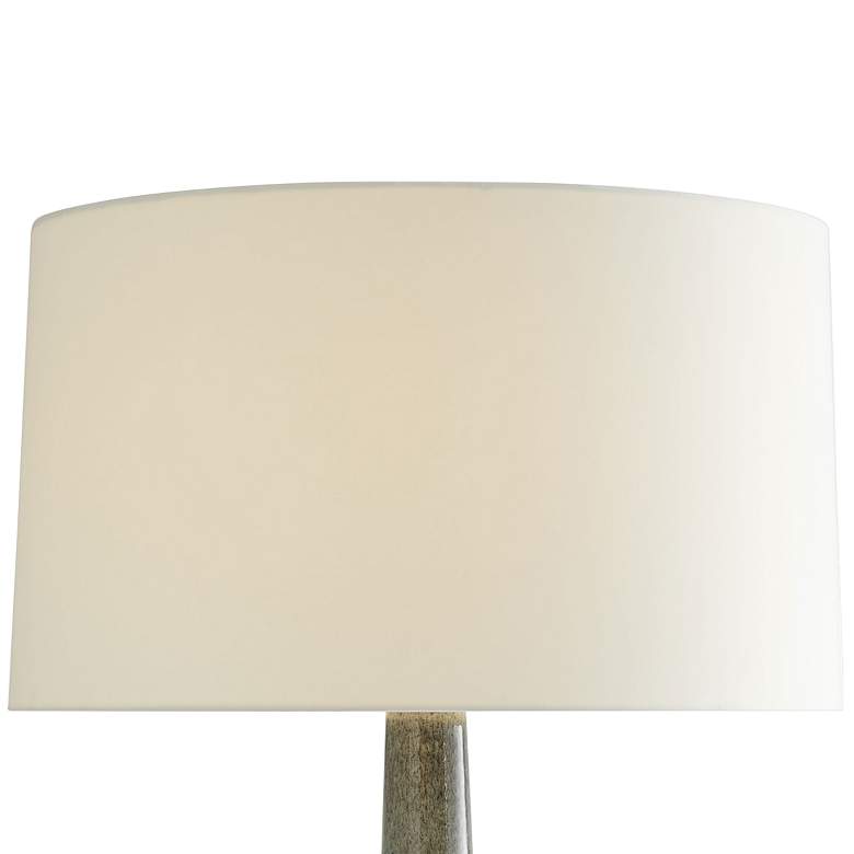 Image 3 Arteriors Home Nash 26 1/2 inch Blue Tidal Modern Ceramic Table Lamp more views