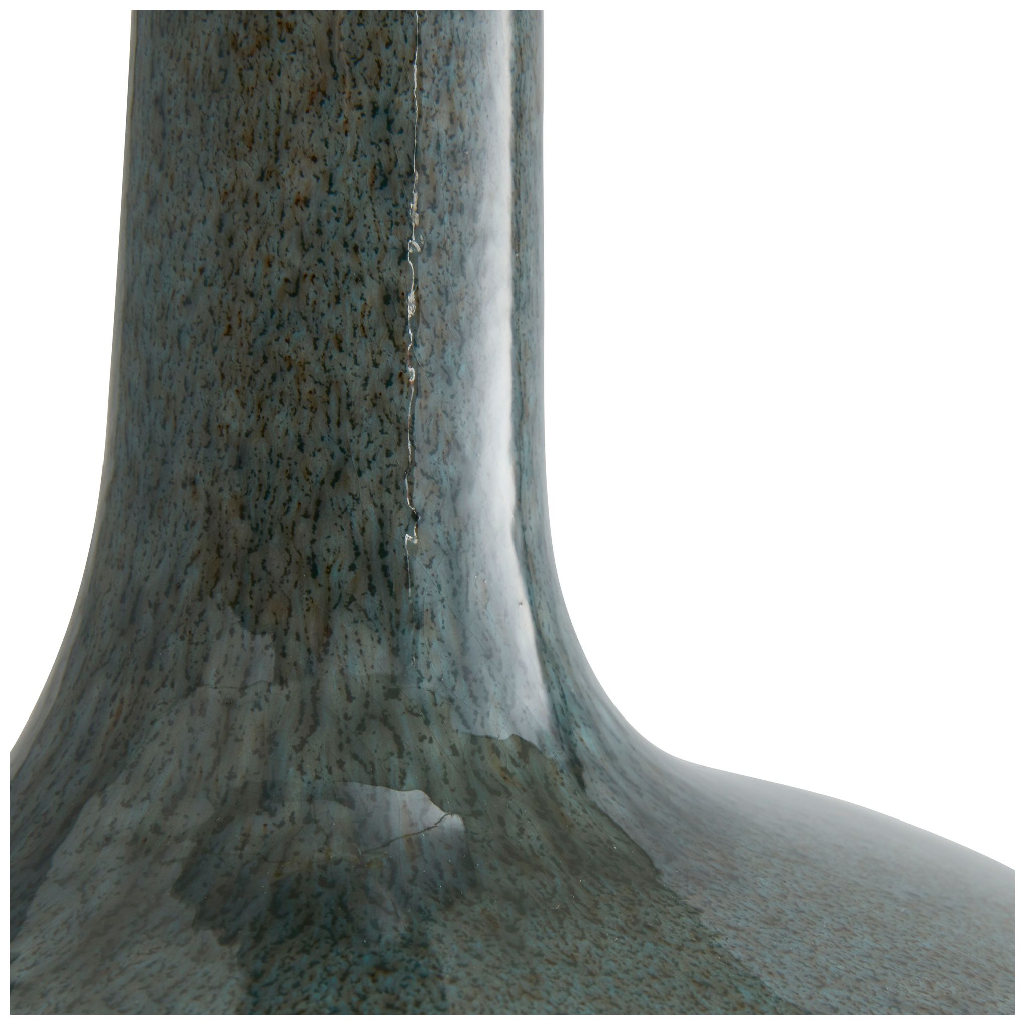 Image 5 Arteriors Home Nash 26 1/2" Blue Tidal Modern Ceramic Table Lamp more views