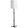 Arteriors Home Nathan Black Gesso Floor Lamp