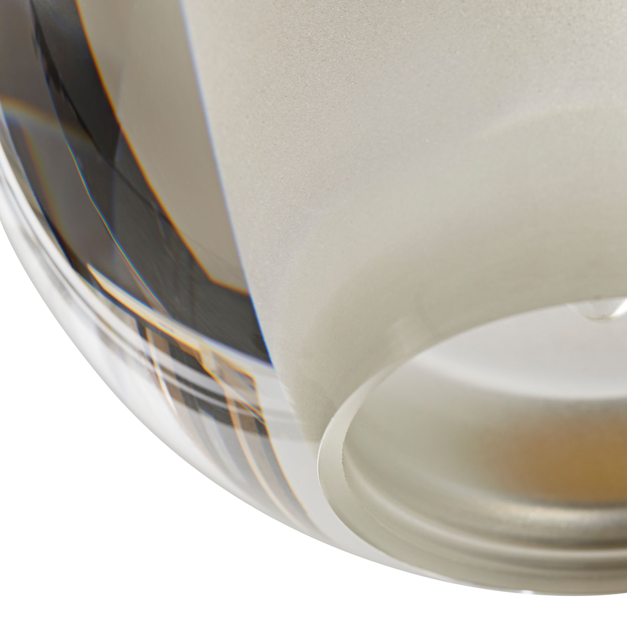 Arteriors Home Noble 6"W Clear Crystal Globe Mini Pendant