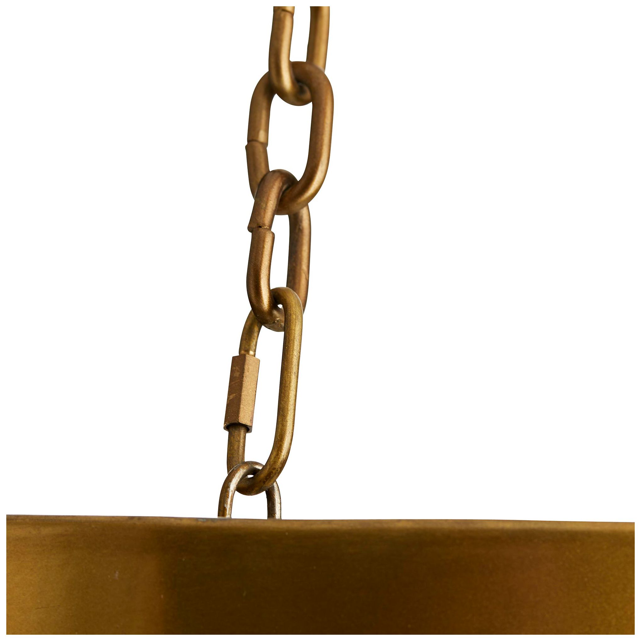 Arteriors Home Nolan 30" Wide Vintage Brass Pendant Light